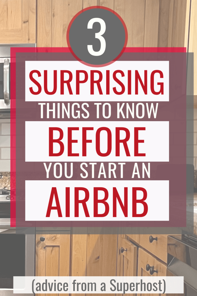 3 Surprising Things To Know Before You Start An Airbnb