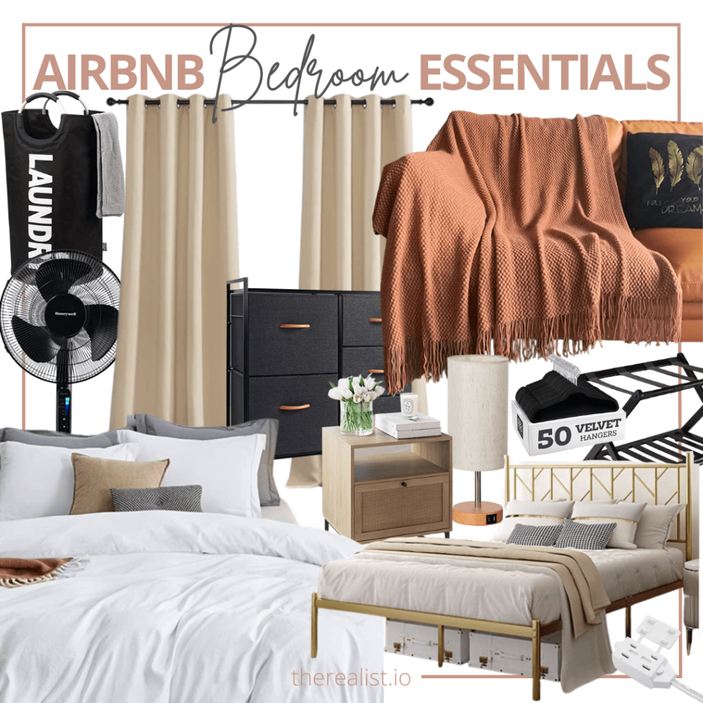 Airbnb essentials bedroom