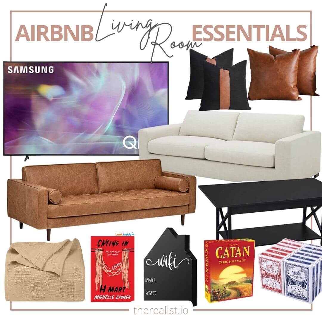 The Best RoomByRoom Airbnb Checklist 100+ Essential Items