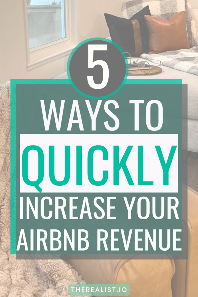 How to quickly increase your Airbnb revenue