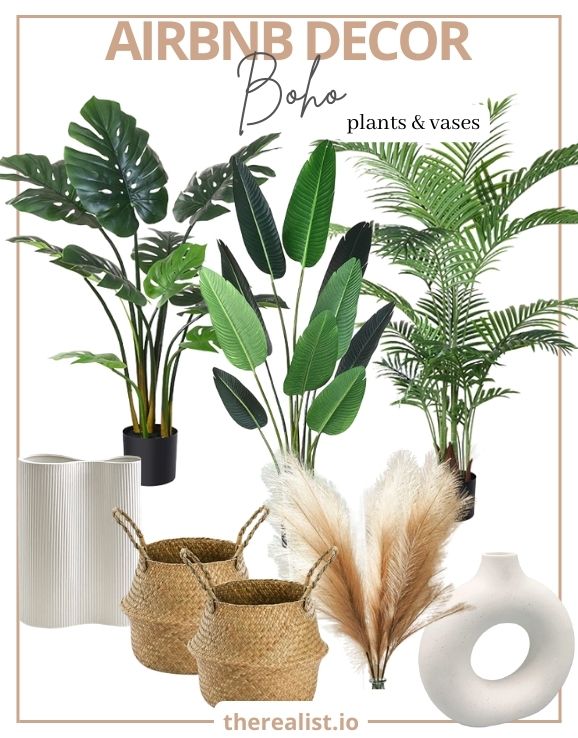 Faux plants are a must-have