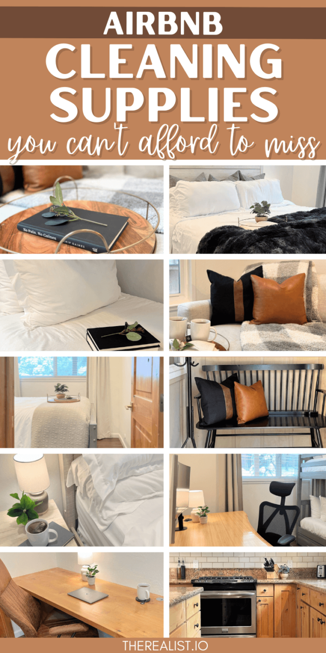 Airbnb Checklist Cleaning Supplies You Can't Afford to Miss