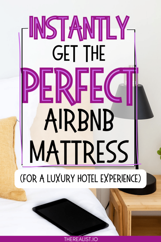 The Best Mattress For A 5-Star Airbnb