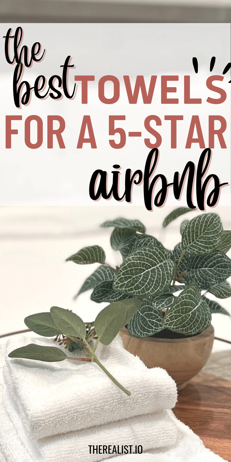 The Can'tBeat Towels for Your Airbnb